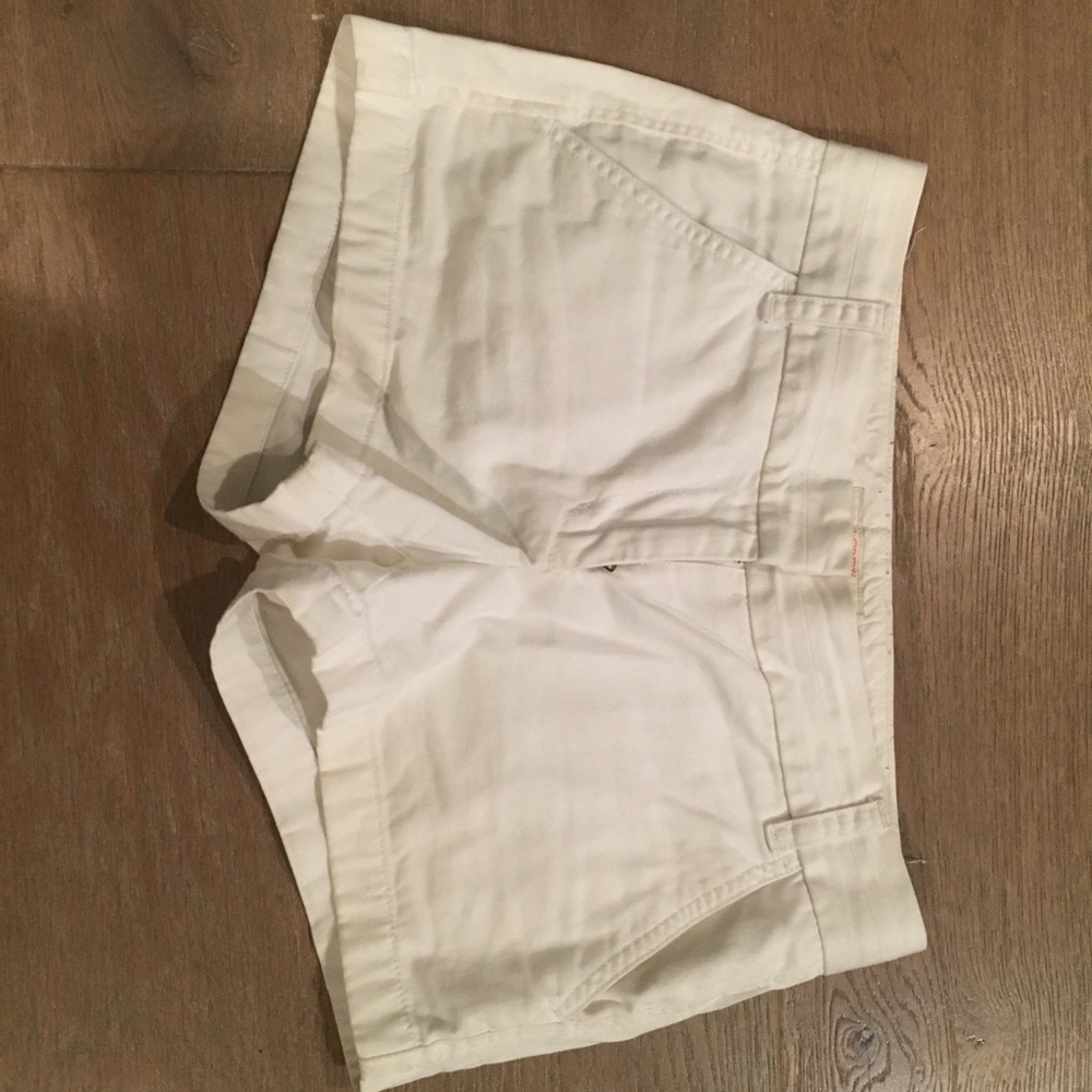 White J Crew shorts